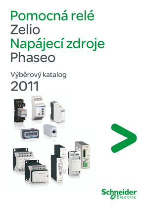Obrázek Pomocná relé Zelio, napájecí zdroje Phaseo