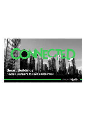 Image of Smart Buildings CPD Presentation