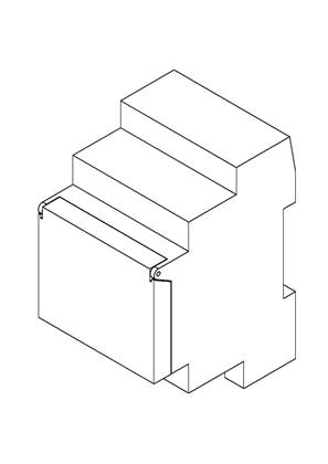 的映像 Acti9 IH time switch CCT15365 - 3D CAD