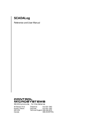 Image of SCADALog User Manual