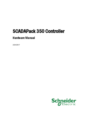 Image of SCADAPack 350 User Manual