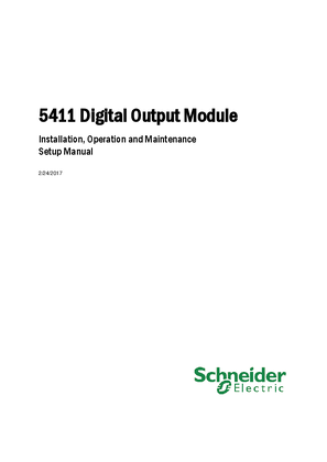 Image of SCADAPack 5411 Hardware Manual