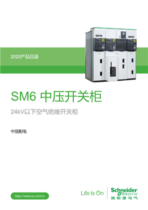 的映像 SM6中压开关柜 24kV 产品目录