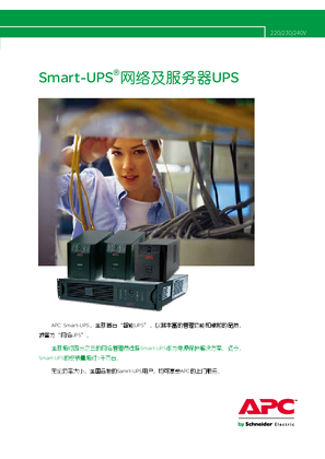 的映像 Smart-UPS® 网络及服务器UPS