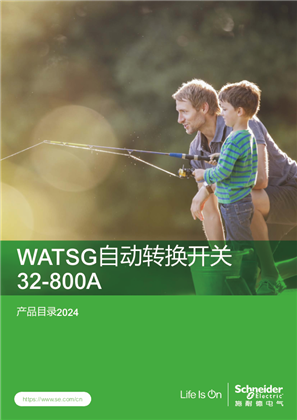 的映像 WATSG自动转换开关 32-800A 产品目录