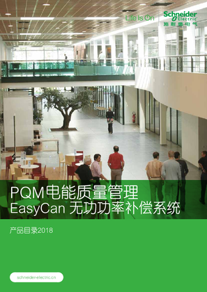的映像 PQM电能质量管理 EasyCan 无功功率补偿系统产品目录
