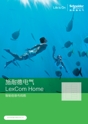 的映像 LexCom Home智能信息布线箱