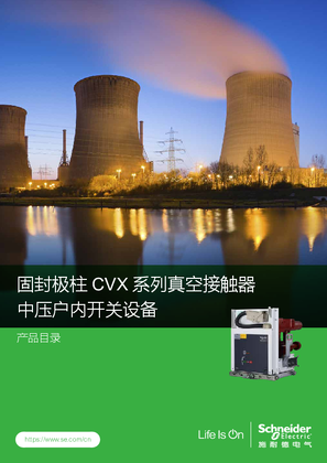的映像 固封极柱 CVX系列真空接触器 中压户内开关设备 产品目录