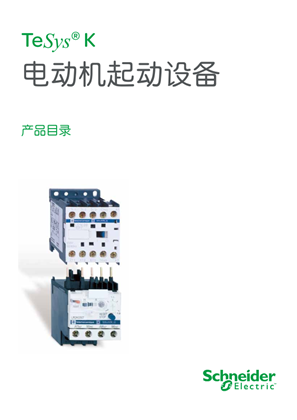 的映像 TeSys® K 电动机起动设备 产品目录