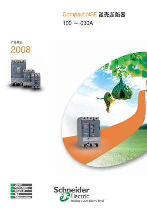 的映像 Compact NSE塑壳断路器100 ～ 630A产品简介2008