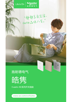 的映像 Cuadro XE 皓隽系列开关插座用户手册