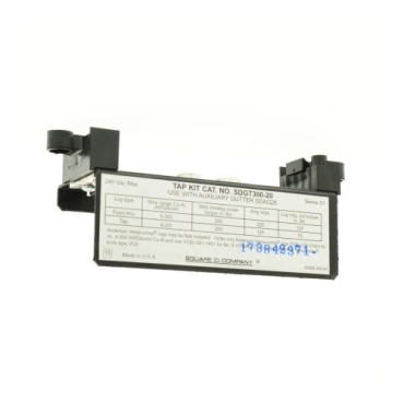Image of SDGT30020 : Load center accessory, QO, tap kit, gutter, for auxiliary gutter SDAG26, 6 AWG to 300kcmil