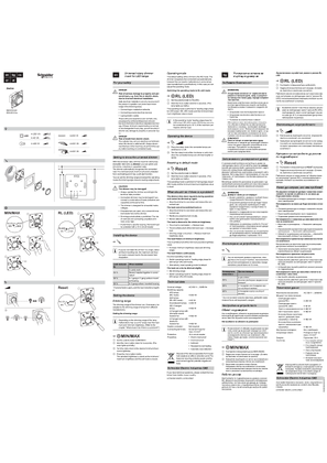 Image of Sedna- Universal Rotary Dimmer insert for LED lamps-User Guide (EN)