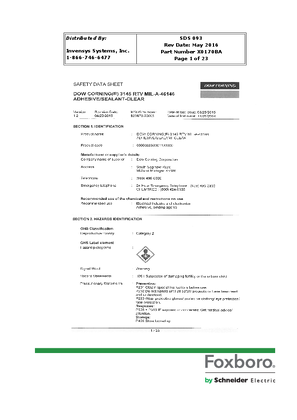 Image of Dow Corning 3145 RTV MIL-A-46146 Adhesive/Sealant-Clear