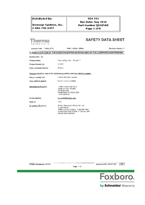 Imagen de Fluoride Standard - 100 ppm F-