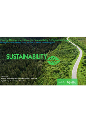 Image of Sustainability Drive thrugh Energy Management