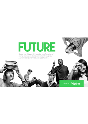 Image of Schneider Electric Graduate Brochure