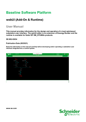 Image of webUI - User Manual