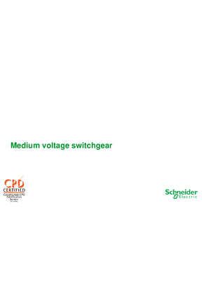 Image of Medium voltage switchgear