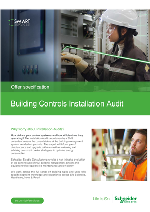 Image of Building Controls Installation Audit