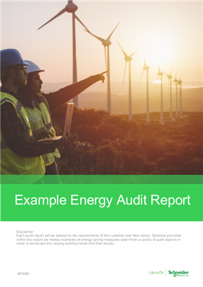 Image of Example energy audit report