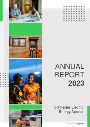 Image of Schneider Electric Energy Access 2023 Annual Report