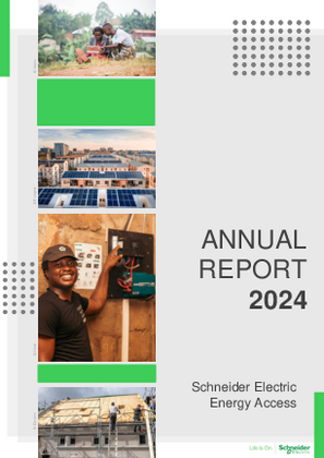 Image of Schneider Electric Energy Access 2024 Annual Report
