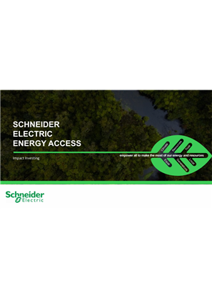 Image of Schneider Electric Energy Access