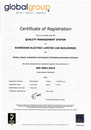 Image of ISO9001-2015 - EcoBuildings