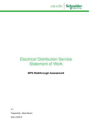 Image of Statement of Work - MPS Walkthrough