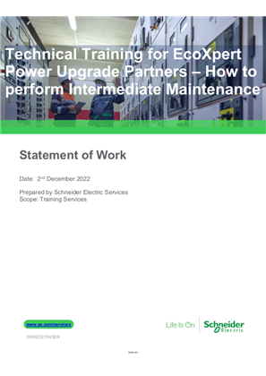 Bild von Technical Training for EcoXpert Power Upgrade Partners – How to perform Intermediate Maintenance