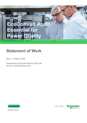 Image of EcoConsult Audit Essential for Power Quality