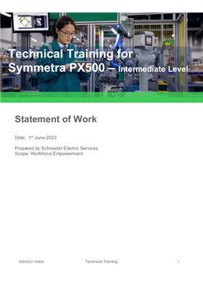 Image of Technical Training for Symmetra PX500-Intermediate Level