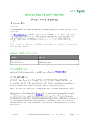 的映像 SEVD-2023-346-02 - ProLeiT Plant iT/Brewmaxx
