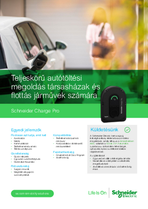 Kép Schneider Charge Pro brosúra
