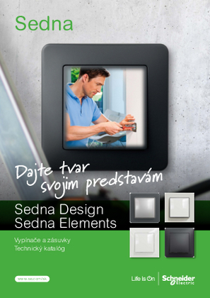 Obrázek Vypínače a zásuvky Sedna Design a Sedna Elements