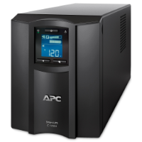 SMC1000IC : APC Smart-UPS C, Line Interactive, 1000VA, Tower, 230V, 8x IEC C13 outlets, SmartConnect port, USB and Serial communication, AVR, Graphic LCD