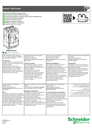 Image of GoPact MCCB 400 - 3P/4P Circuit Breakers and Accessories