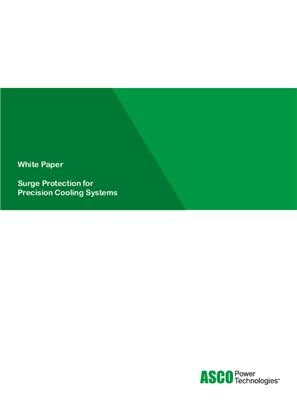 ASCO White Paper| Surge Protection for Precision Cooling Systems