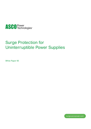 Image of ASCO White Paper | Surge Protection for Uninterruptible Power Supplies