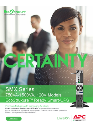 Image of SMX Series EcoStruxure Ready Smart-UPS