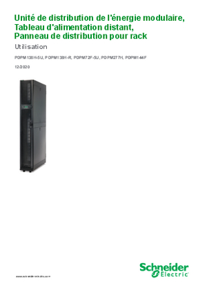 Image of Unité de distribution de l'énergie modulaire, Tableau d'alimentation distant, Panneau de distribution pour rack Utilisation