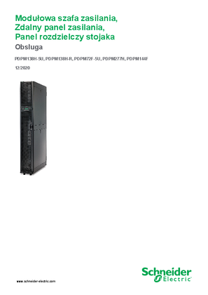 Obraz Modułowa szafa zasilania, Zdalny panel zasilania, Panel rozdzielczy stojaka Obsługa