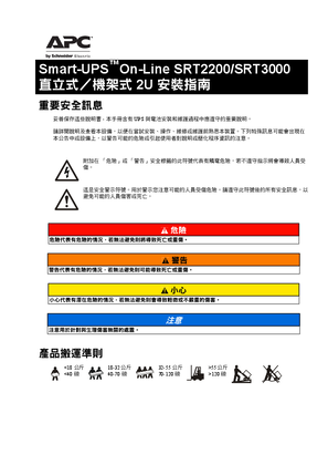 的映像 在线安装 SMART-UPS SRT3000XLTW