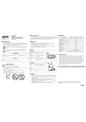 Image of LINE-R AVR LS 600/1000/1500 -FR