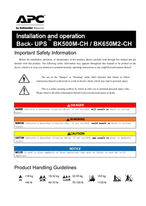 Image of Back-UPS BK500M-CH, BK650M2-CH