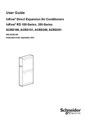Imagen de InRow RD 100-Series and InRow RD 200-Series Users Guide