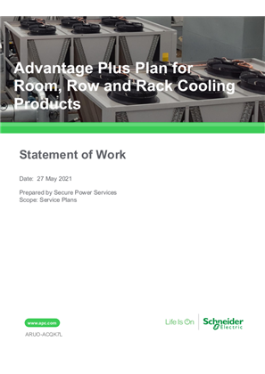 Image of Advantage Plus Plan for Room, Row and Rack Cooling Products
