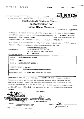的映像 NOM certification for Mexico