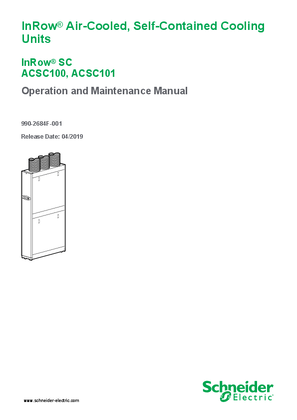 Image of InRow SC Operation (Manual)
